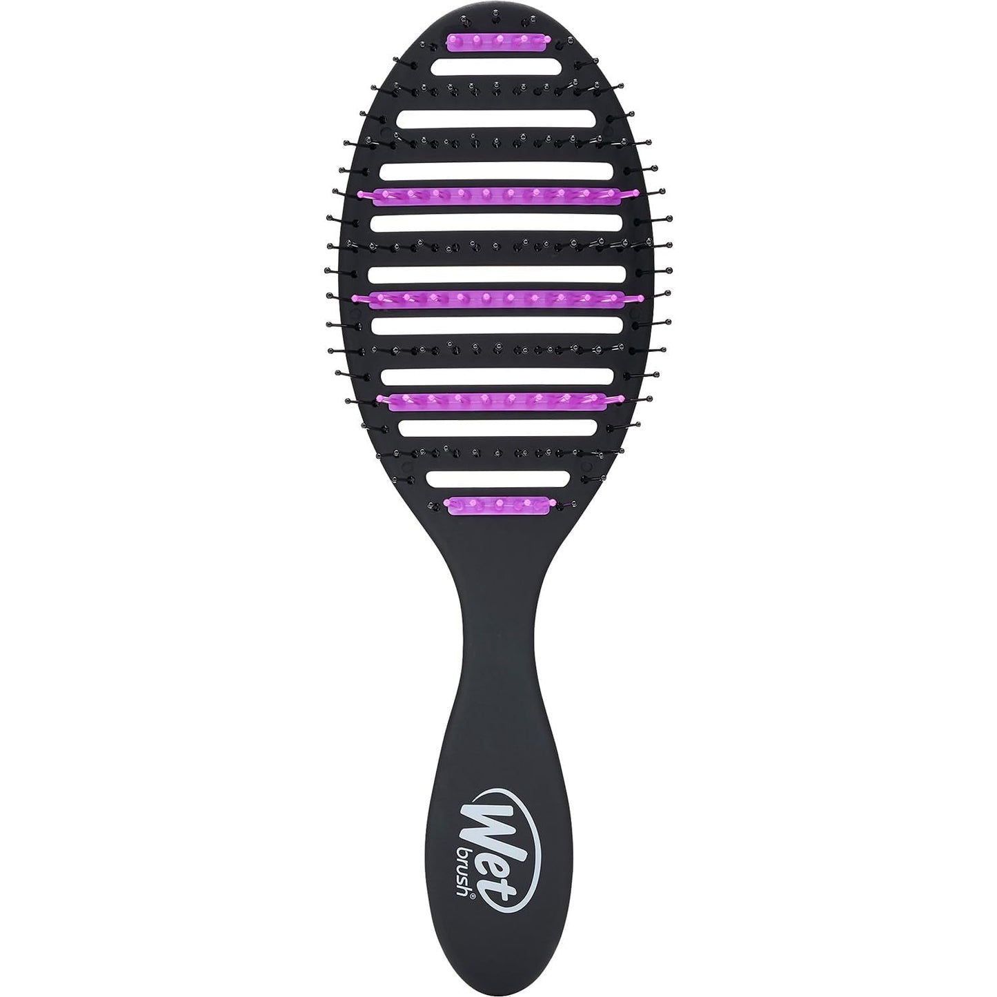 Wet Brush Refresh and Extend Speed Dry Black Detangling Hair Brush - Medaid