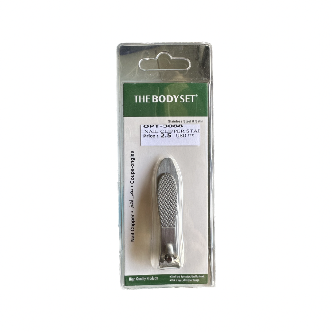 THE BODY SET Nail clipper stainless OPT3088 - Medaid International