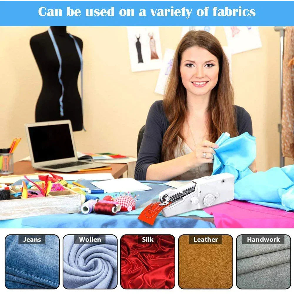 Mini Handheld Sewing Machine Portable Electric - Medaid International