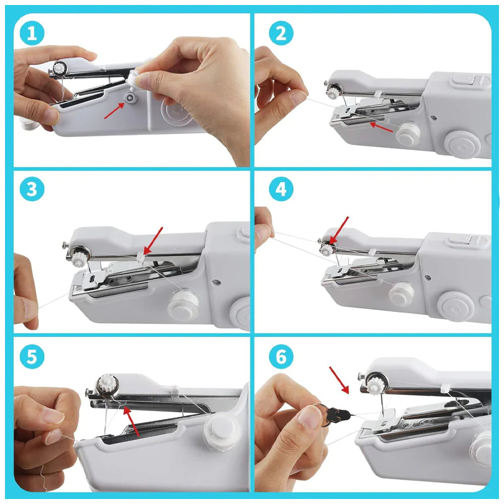 Mini Handheld Sewing Machine Portable Electric - Medaid International