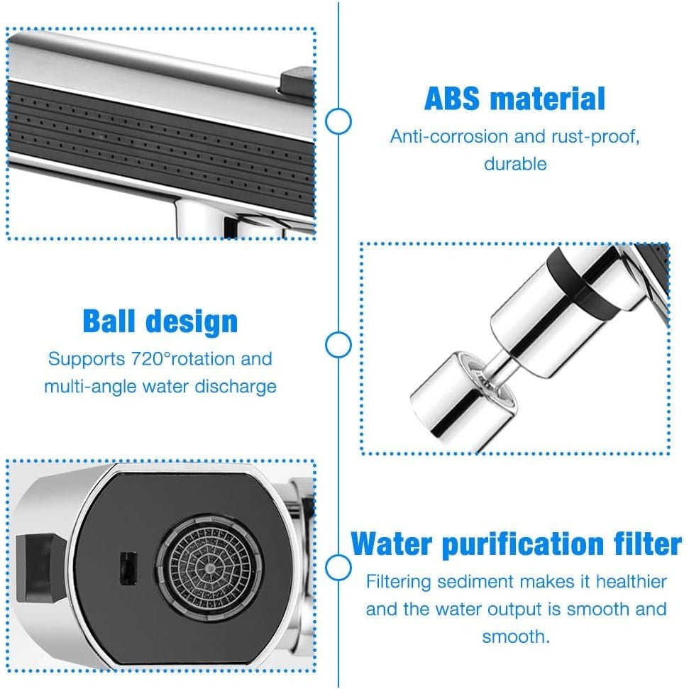 3 in 1 Waterfall Kitchen Faucet - Medaid International