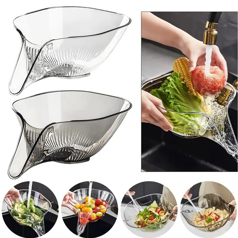 Basket Bowl Multifunctional Vegetable Washing Fruit Dry Wet
Separation Kitchen Tool - Medaid International