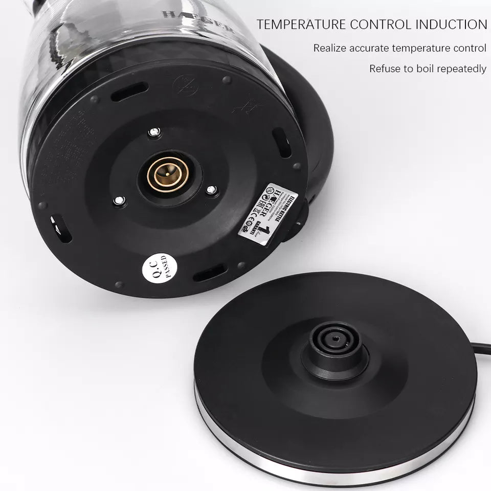 Raf Glass 2 Litre Electric Kettle Heater R7865 - Medaid International