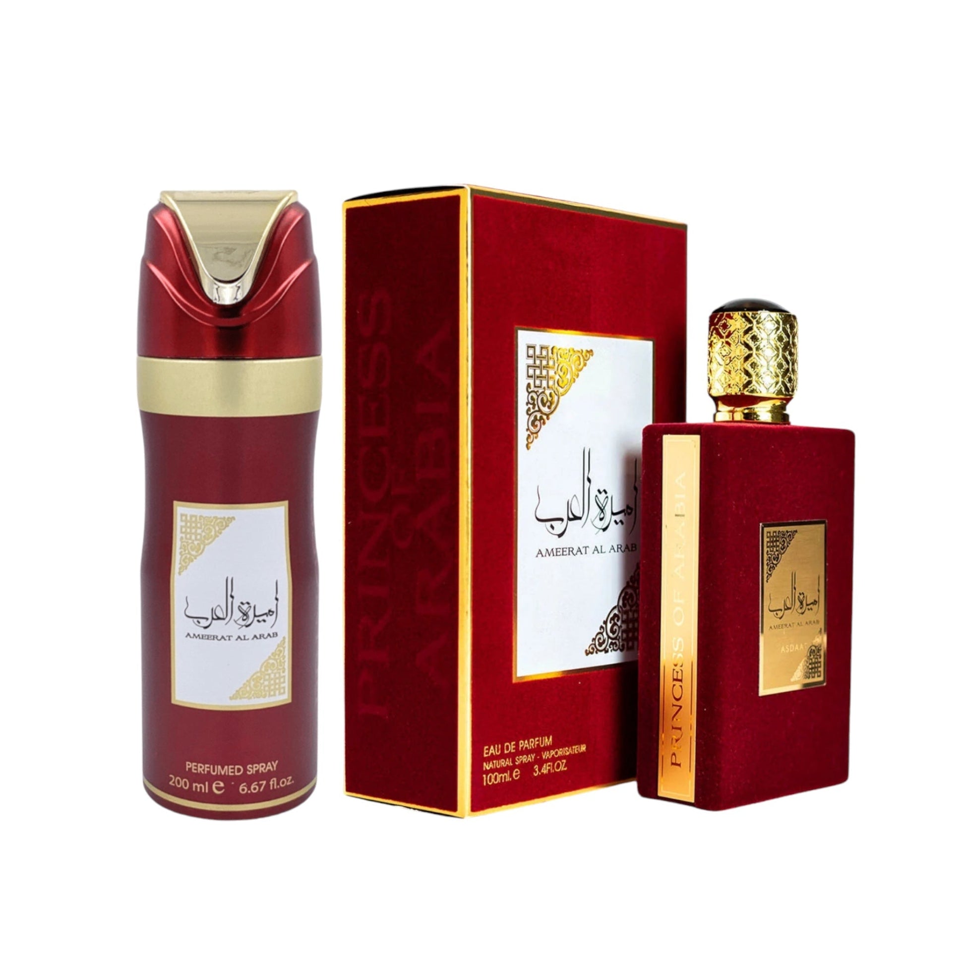 Ameerat Al Arab Asdaaf by Lattafa for Women + Deo - Medaid International