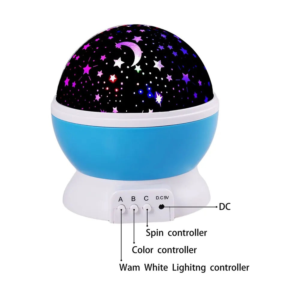 Star Master Dream Rotating Projection Lamp - Medaid International