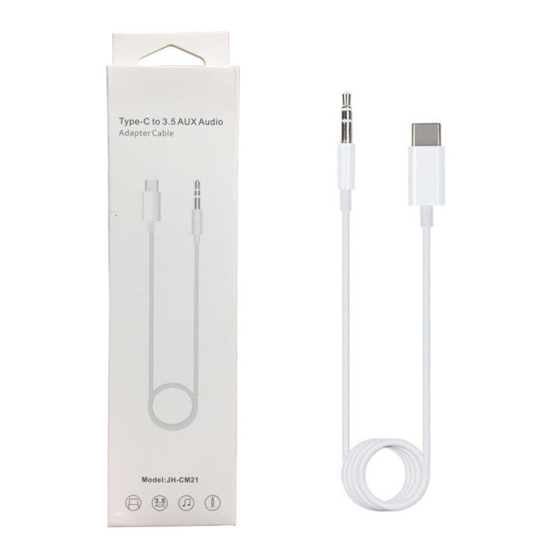 Lightning to 3.5 AUX Audio Adapter Cable Model MH021 Iphone Or TypeC - Medaid International
