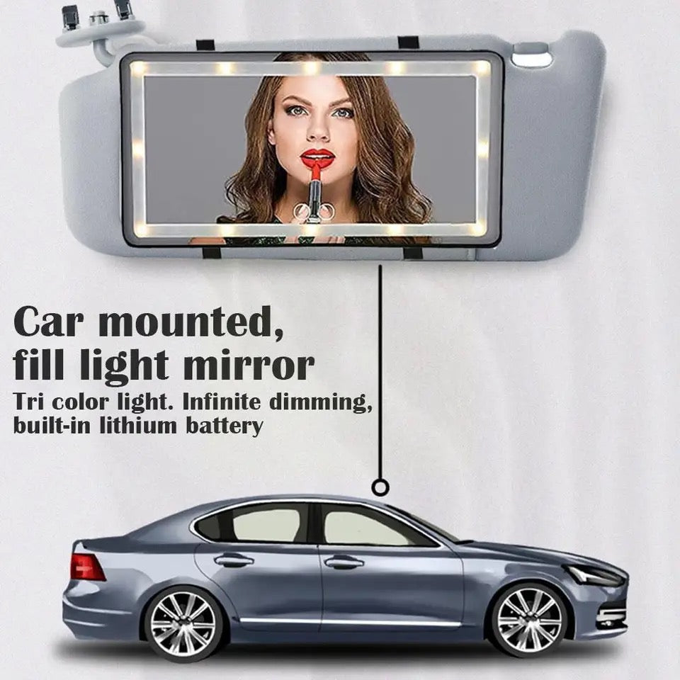 Car Mirror Vanity Led
Rechargeable 3 Color - Medaid International