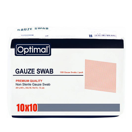 Optimal Sterile Gauze Swab 10X10 - 100 pcs - Medaid