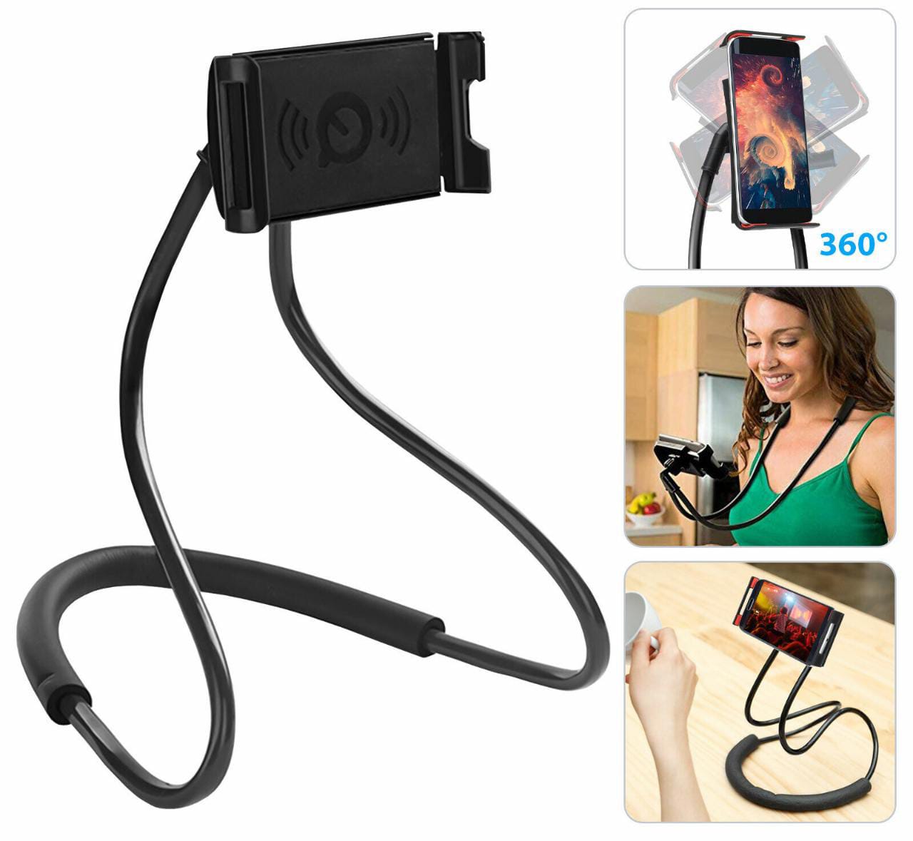 Flexible Mobile Phone Neck Holder - Medaid International