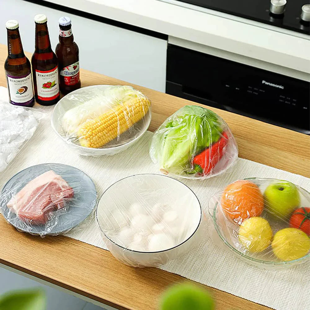 100pcs Disposable Food Bowl Cover Bag Storage - Medaid International