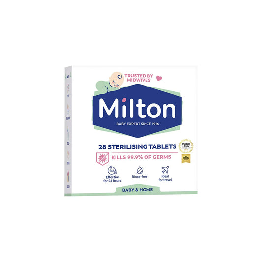 Milton Sterilizing Tablets for Baby and Home Use, Cleans Baby Items, Fruits & Vegetables