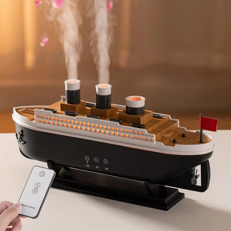 üö¢ Titanic Humidifier & Essential Oil Diffuser ‚Äì Aromatherapy - Medaid International