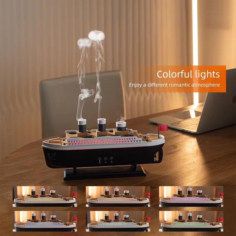 üö¢ Titanic Humidifier & Essential Oil Diffuser ‚Äì Aromatherapy - Medaid International
