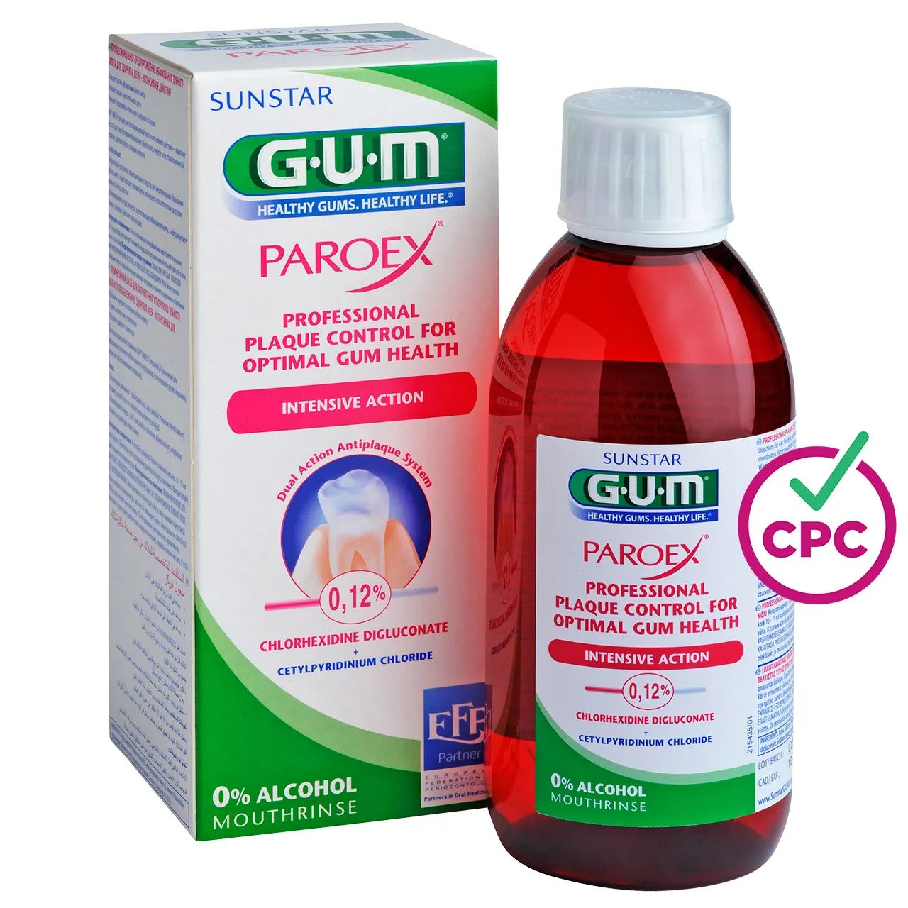 GUM Paroex professional control for optimal gum health 0.12% - Medaid International