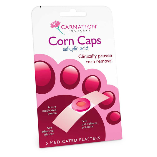 Corn caps carnation 5 medicated plasters - Medaid International