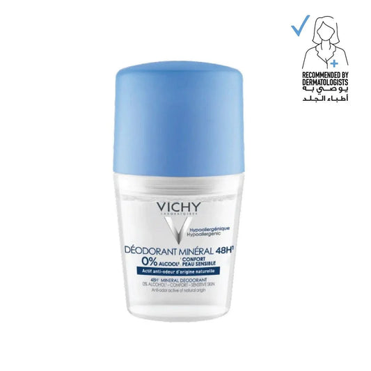 Vichy 48H Mineral Deordorant Roll-On - Medaid International