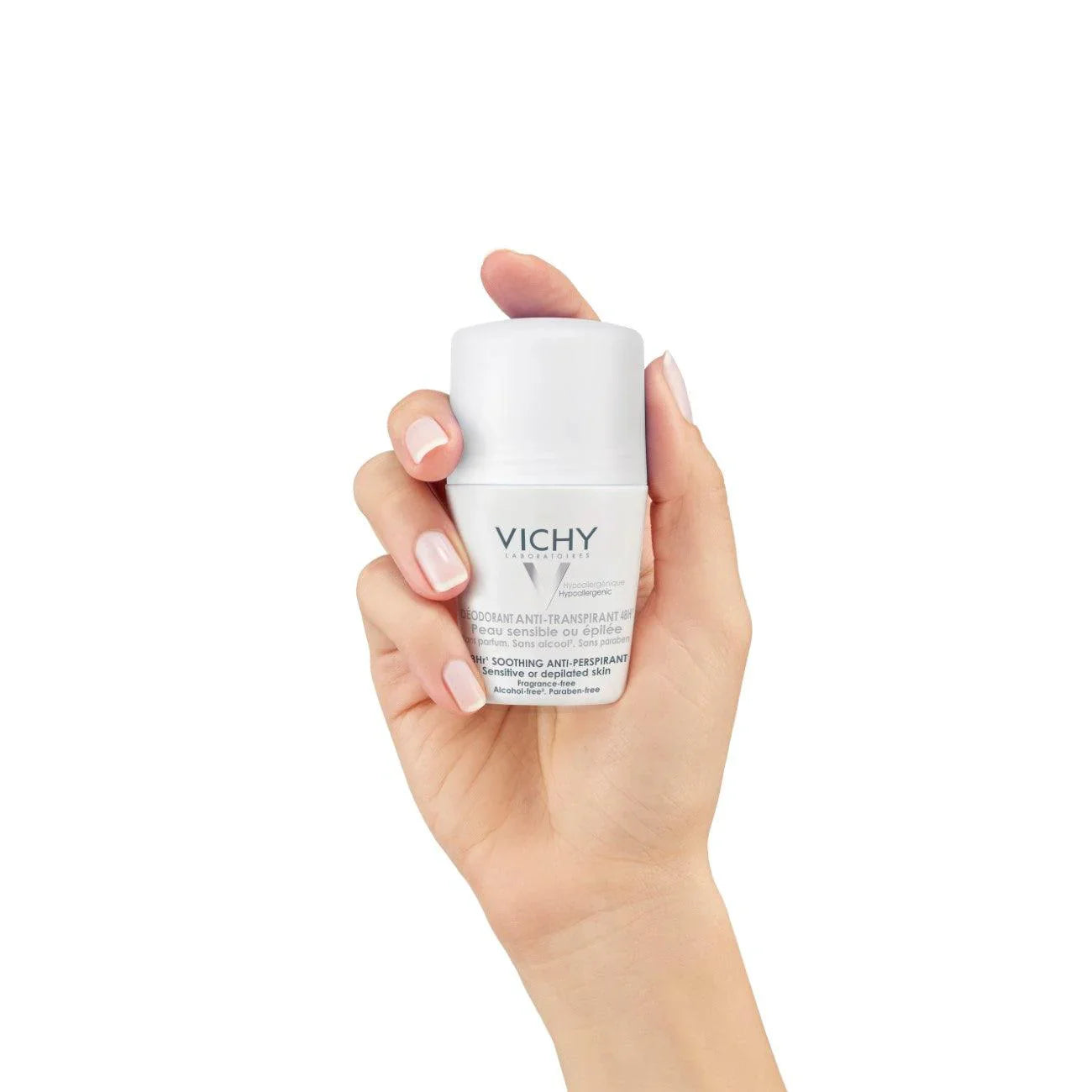 VICHY 48H Soothing Anti-Perspirant Roll-On - Sensitive or Depilated Skin - Medaid International