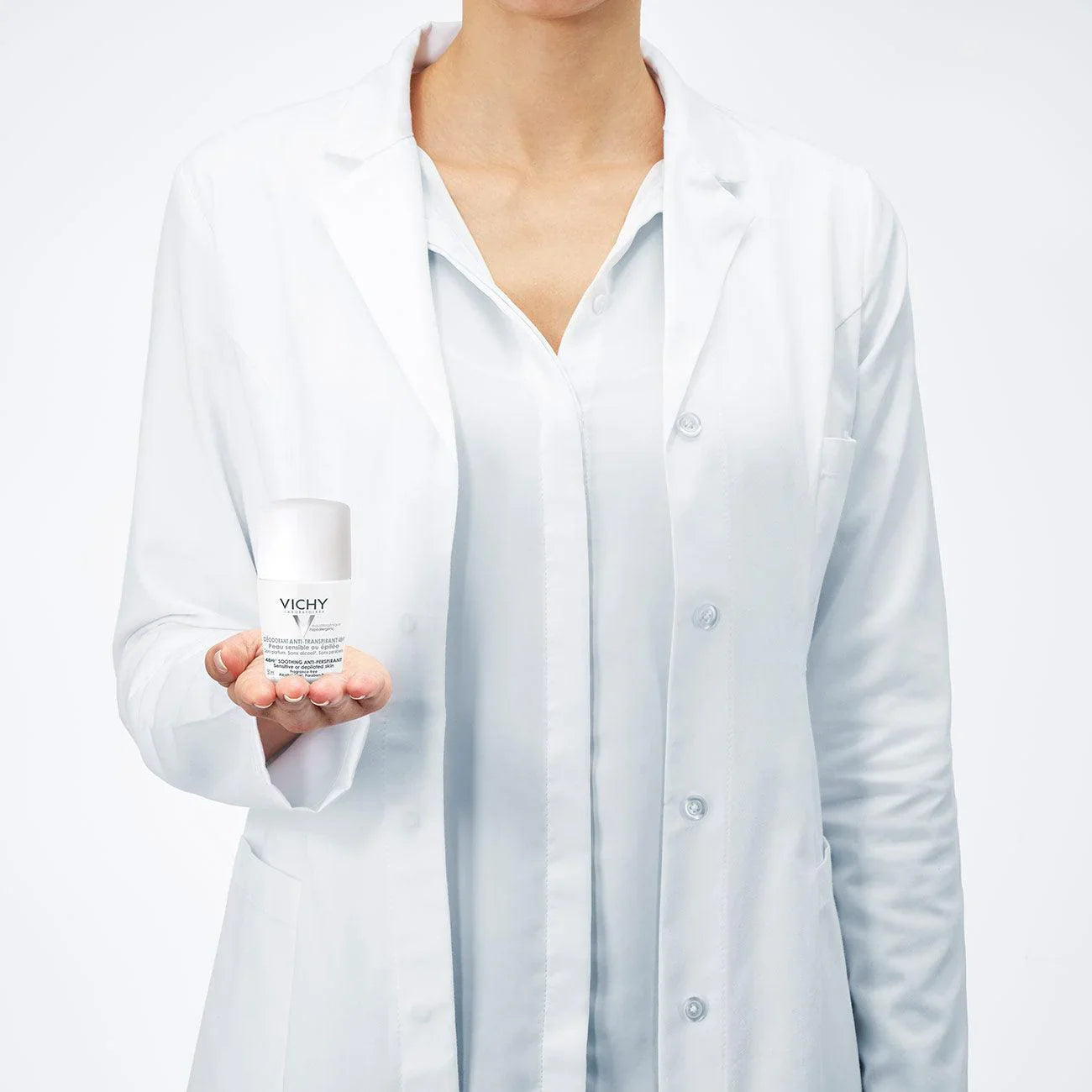 VICHY 48H Soothing Anti-Perspirant Roll-On - Sensitive or Depilated Skin - Medaid International