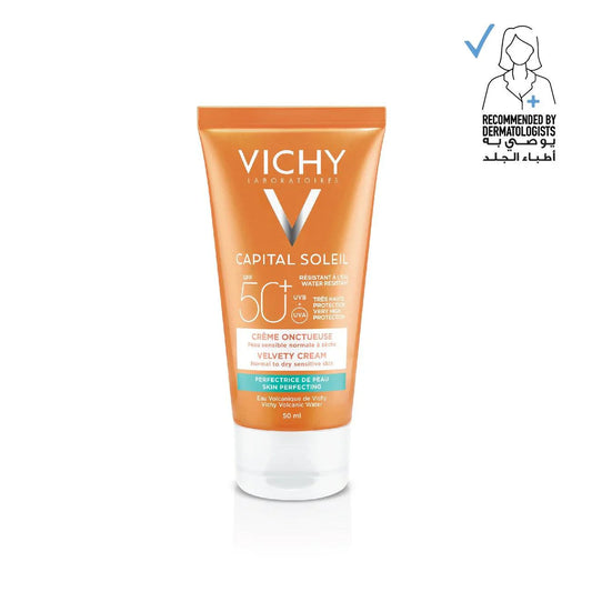 VICHY Capital Soleil Skin Perfecting Velvety Cream SPF50+ - Medaid International