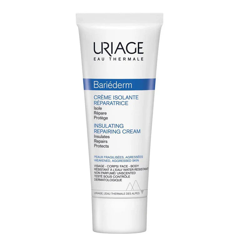URIAGE Bariéderm Insulating Repairing Cream - Weakened Aggressed Skin - 75ML - Medaid International