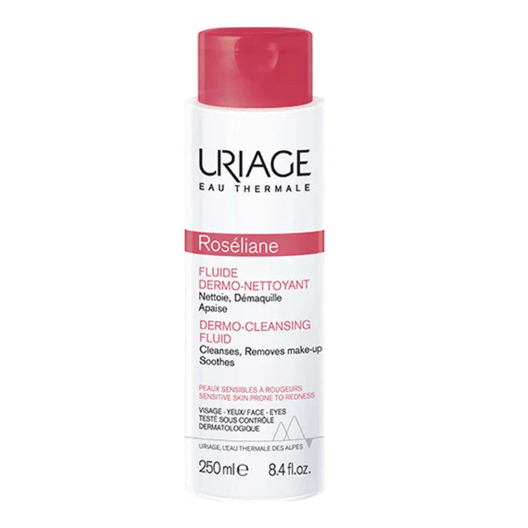 URIAGE Roséliane Dermo-Cleansing Fluid - Sensitive Skin Prone to Redness - Medaid International