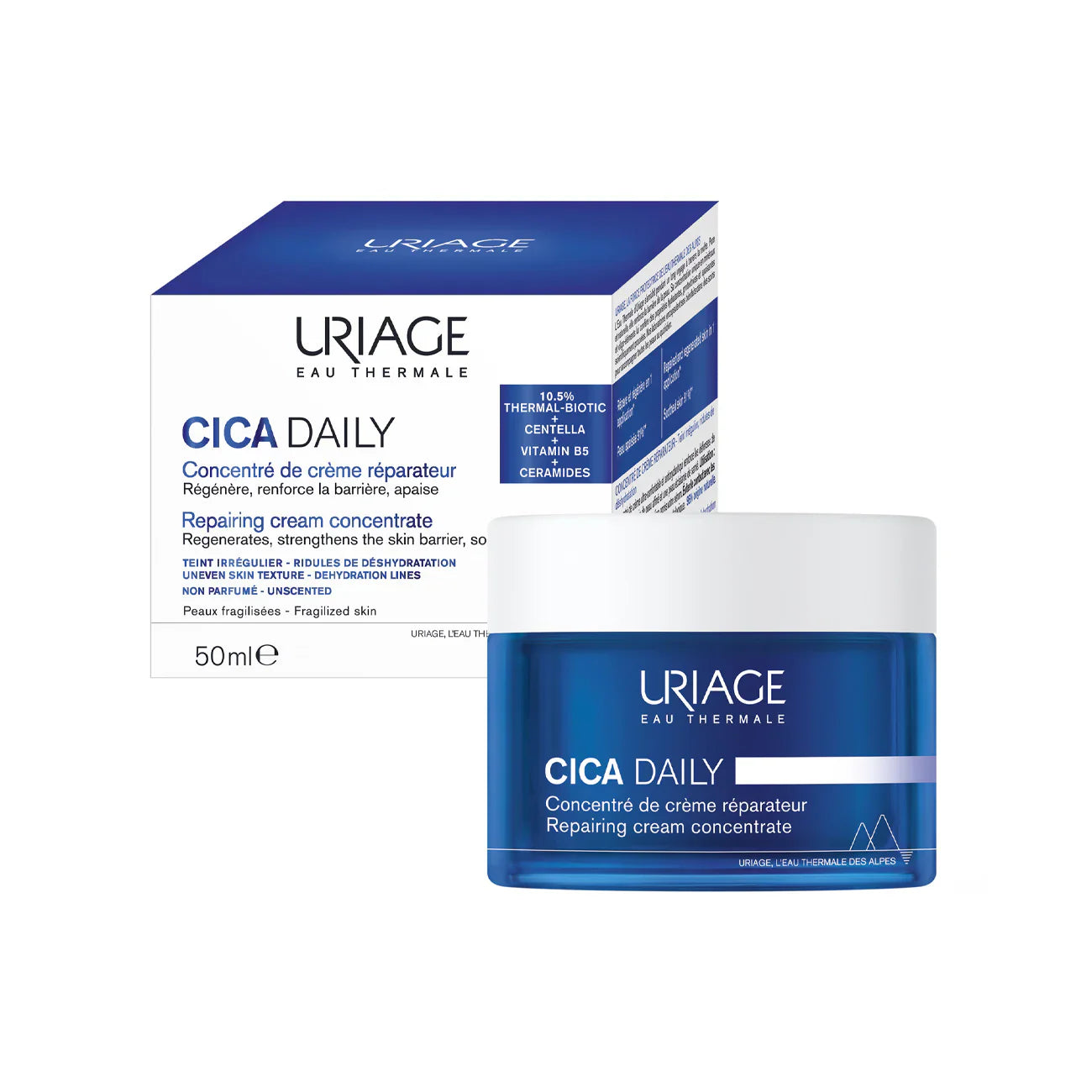 URIAGE Cica Daily Repairing Cream Concentrate - 50ML - Medaid International