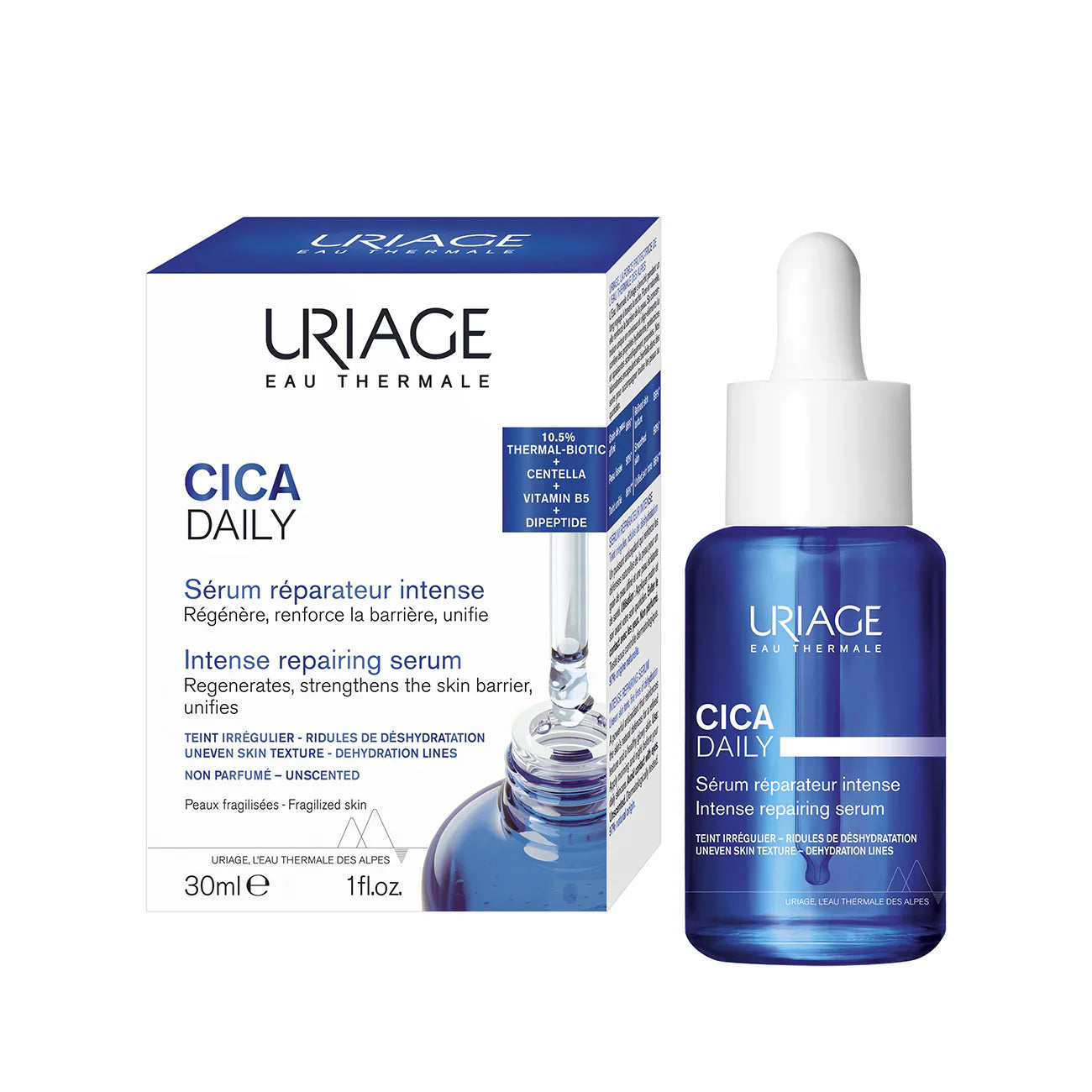 URIAGE Cica Daily Intense Repairing Serum - 30ML - Medaid International