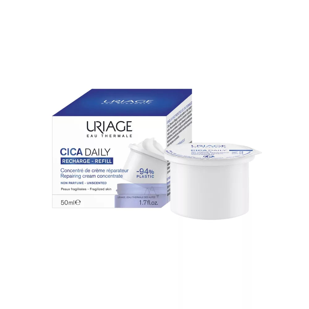 URIAGE Cica Daily Refill Repairing Cream Concentrate - 50ML - Medaid International
