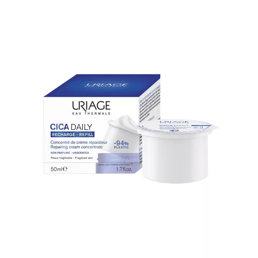 URIAGE Cica Daily Refill Repairing Cream Concentrate - 50ML - Medaid International