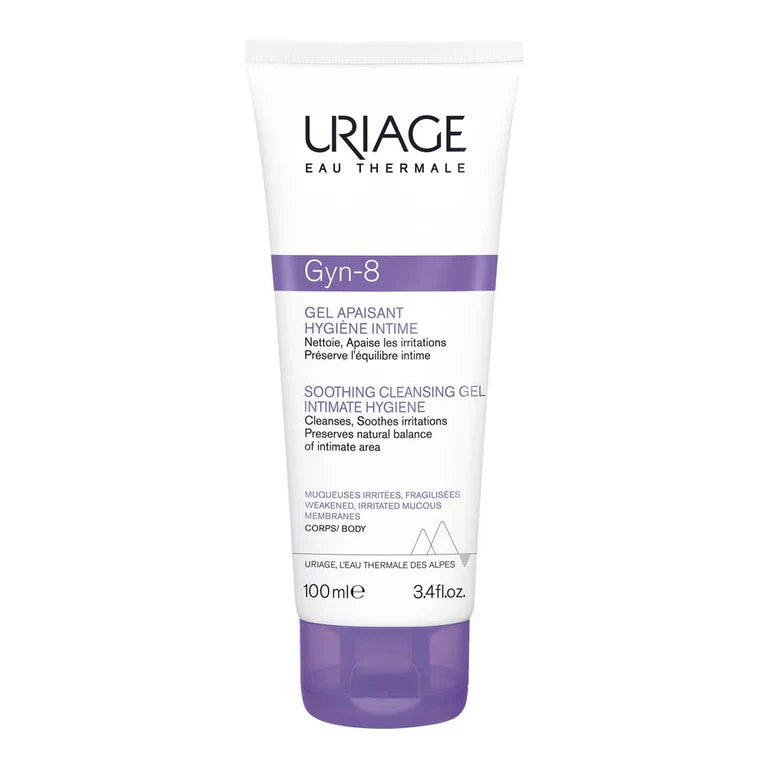 URIAGE Gyn-8 Soothing Cleansing Gel Intimate Hygiene - Weakened Irritated Mucous Membranes - Medaid International