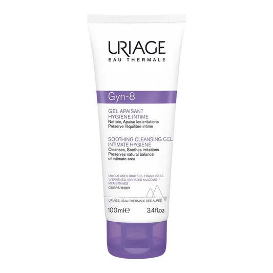 URIAGE Gyn-8 Soothing Cleansing Gel Intimate Hygiene - Weakened Irritated Mucous Membranes - Medaid International