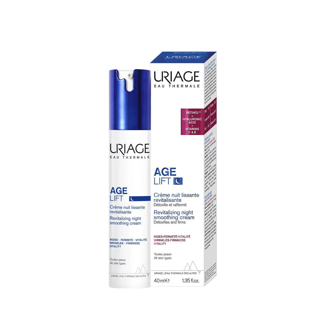 URIAGE Age Lift Revitalizing Night Smoothing Cream - Medaid International