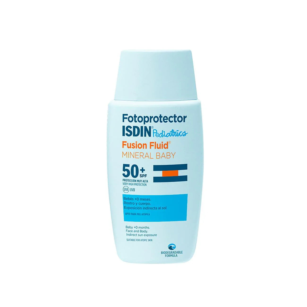 ISDIN Fotoprotector Pediatrics Fusion Fluid Mineral Baby SPF50+ - Medaid International