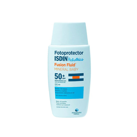 ISDIN Fotoprotector Pediatrics Fusion Fluid Mineral Baby SPF50+ - Medaid International