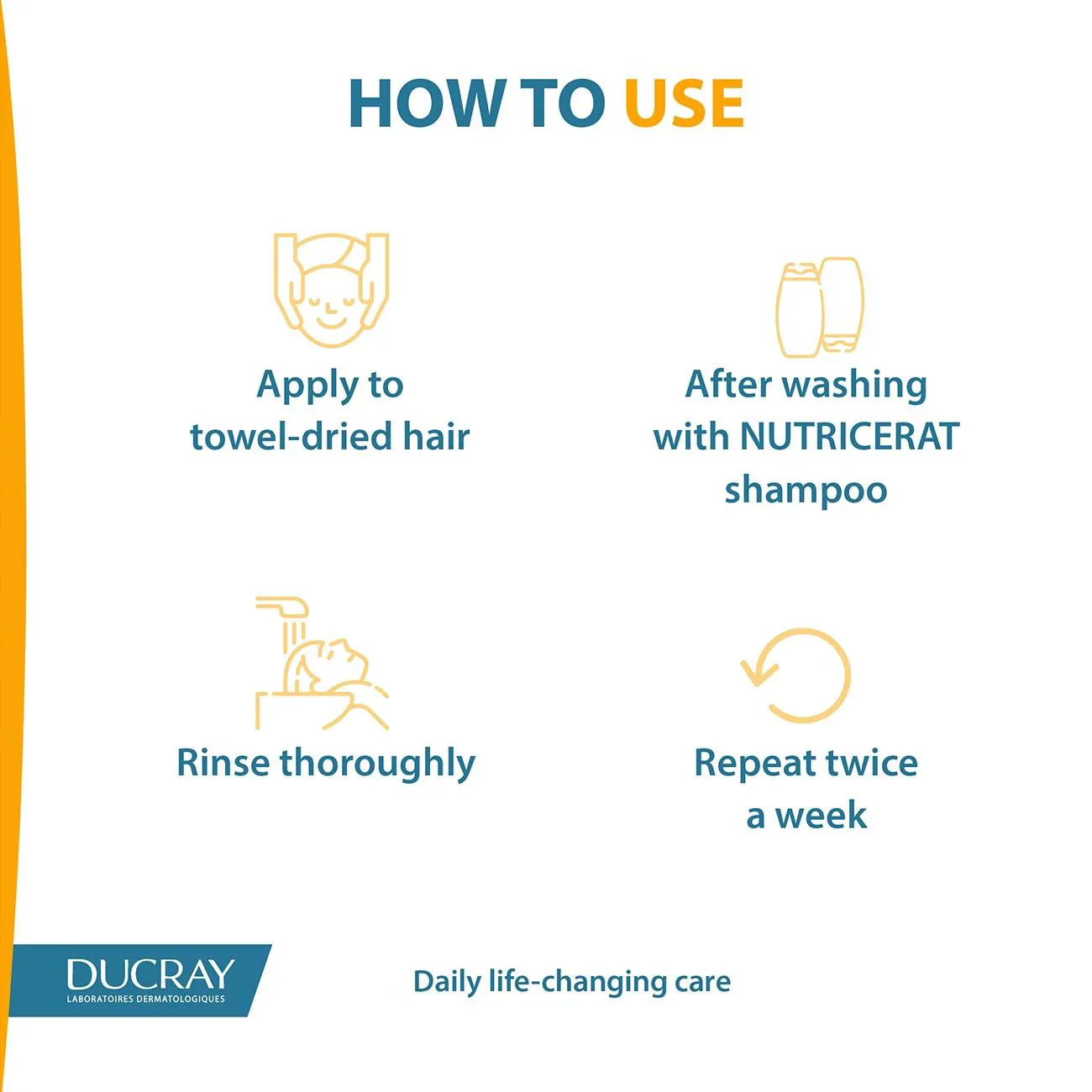 DUCRAY Nutricerat Nutrition Mask - Medaid International