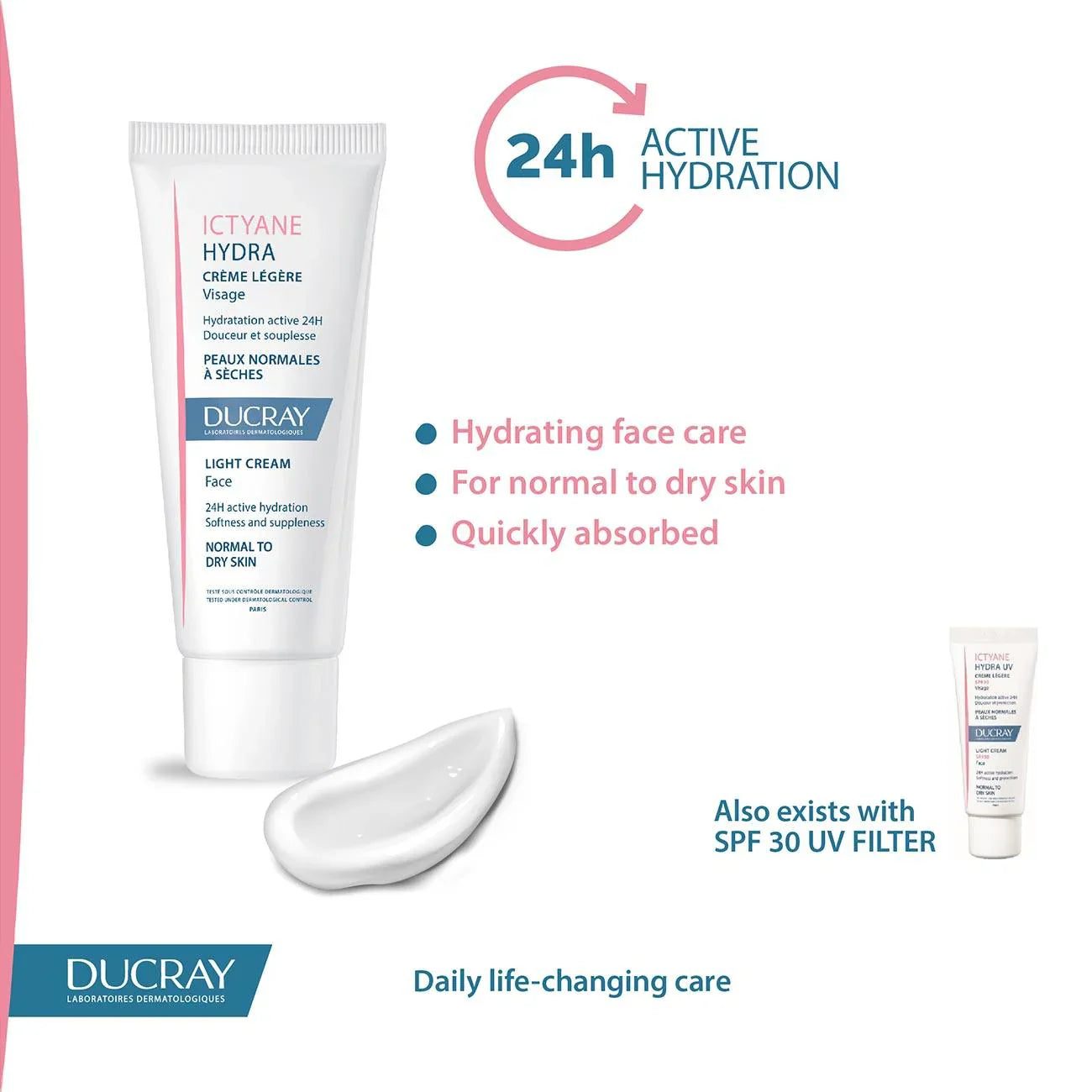 DUCRAY Ictyane Hydra Light Face Cream - Medaid International