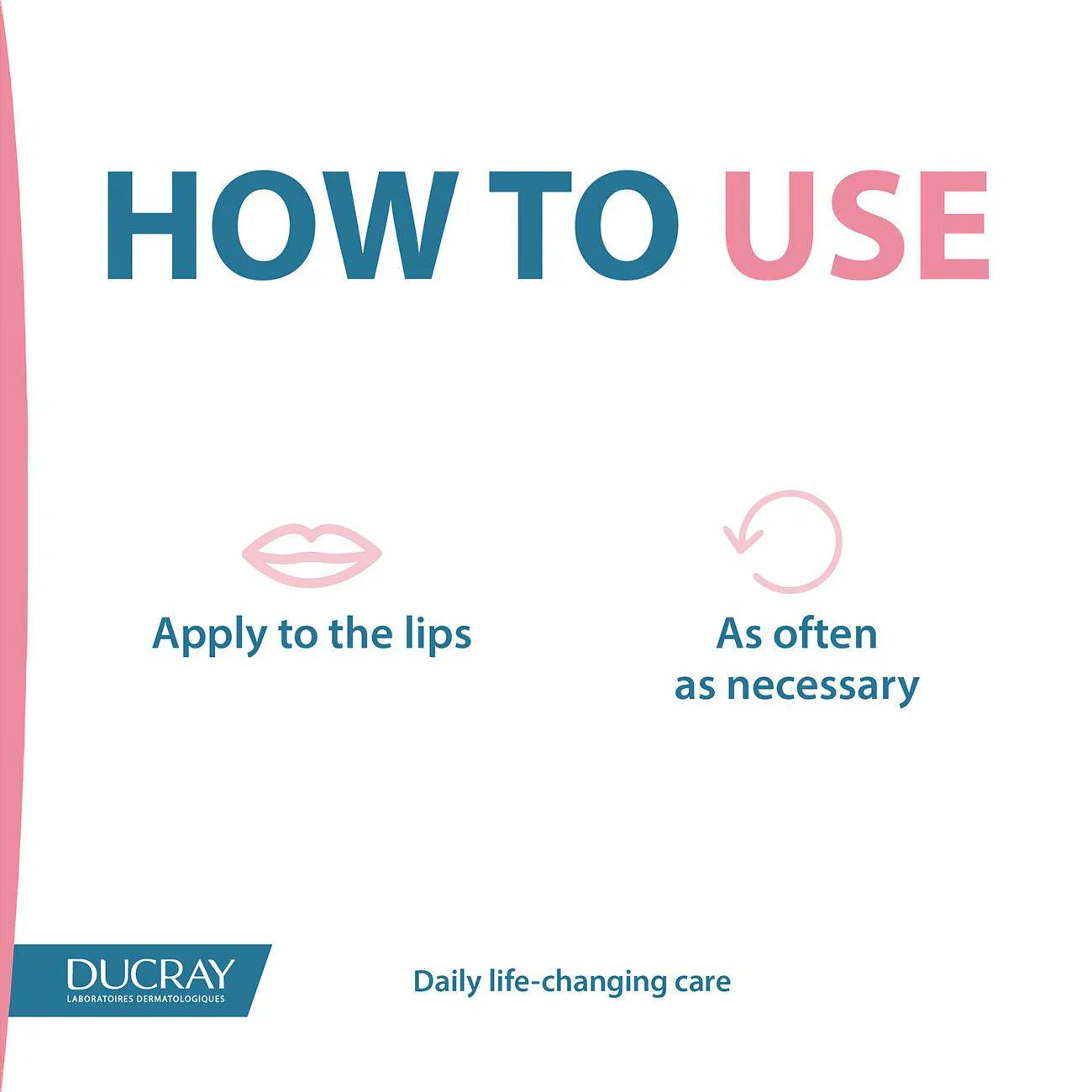 DUCRAY Ictyane Lip Balm - Chapped and Damaged Lips - Medaid International