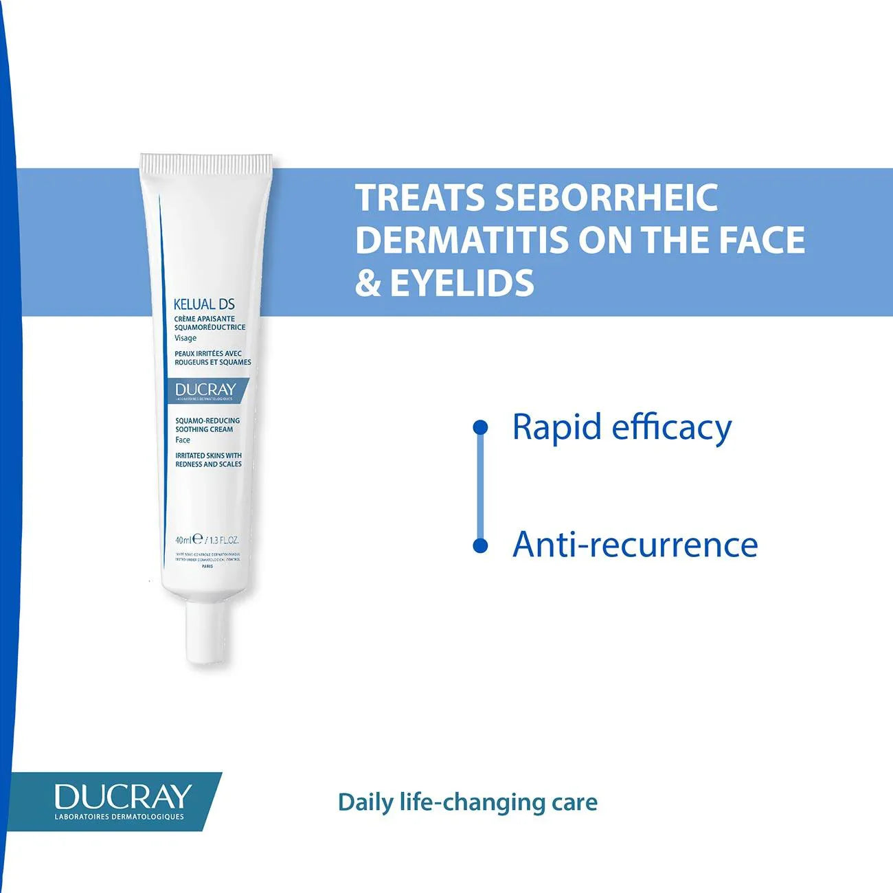 DUCRAY Kelual DS Squamo-Reducing Soothing Cream - Medaid International