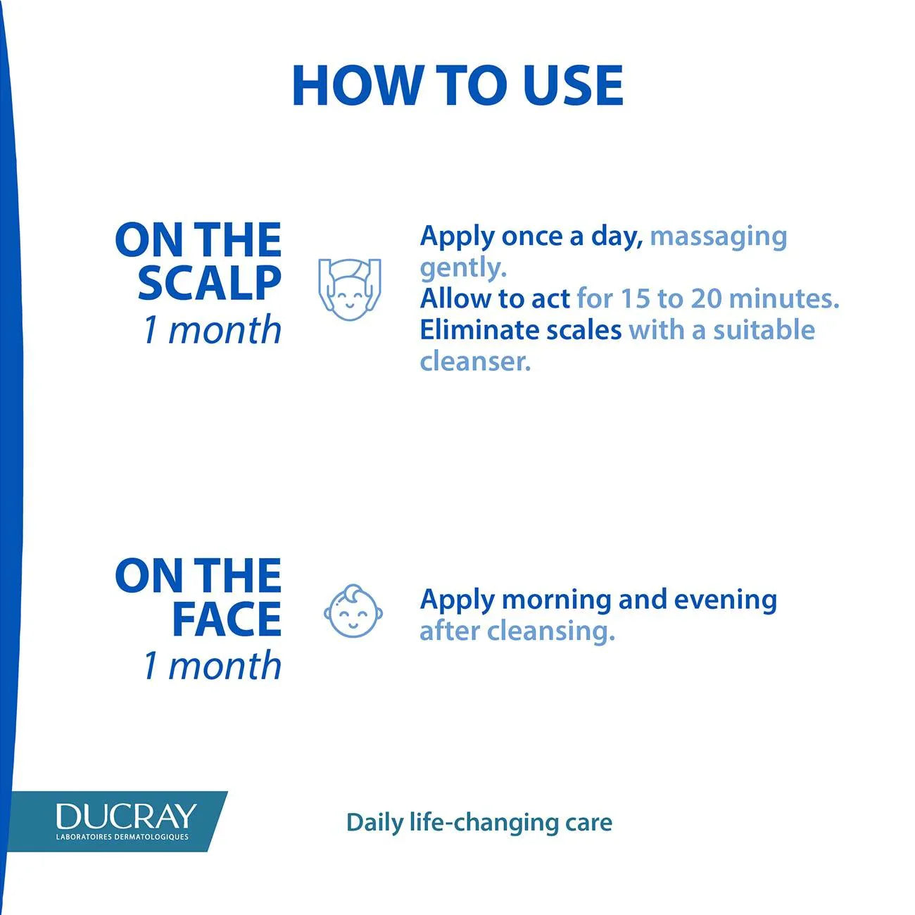 DUCRAY Kelual Kerato-Reducing Emulsion - Face and Scalp - Medaid International