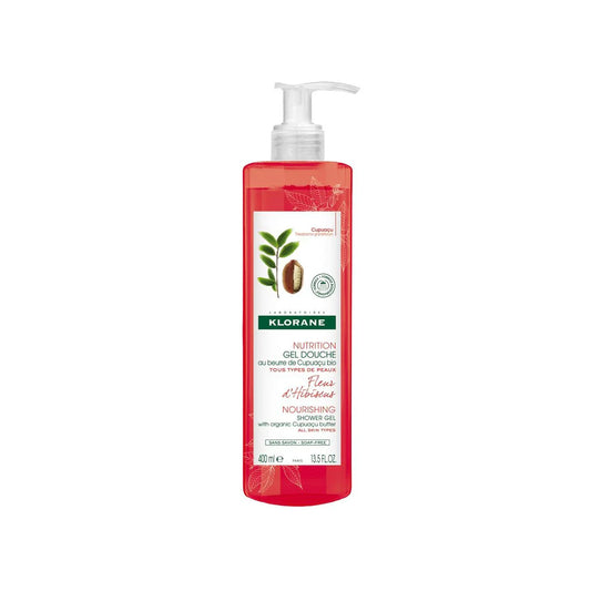 KLORANE Hibiscus Flower Nourishing Shower Gel with Organic Cupuaçu Butter - All Skin Types - Medaid International