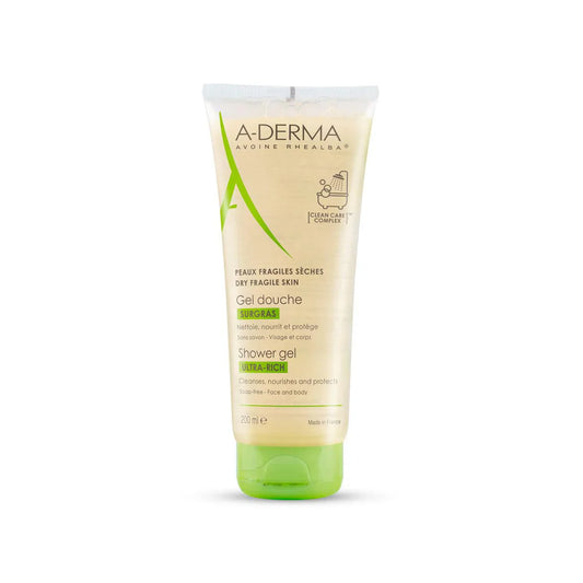 ADERMA Ultra-Rich Shower Gel - Dry Fragile Skin - Medaid International