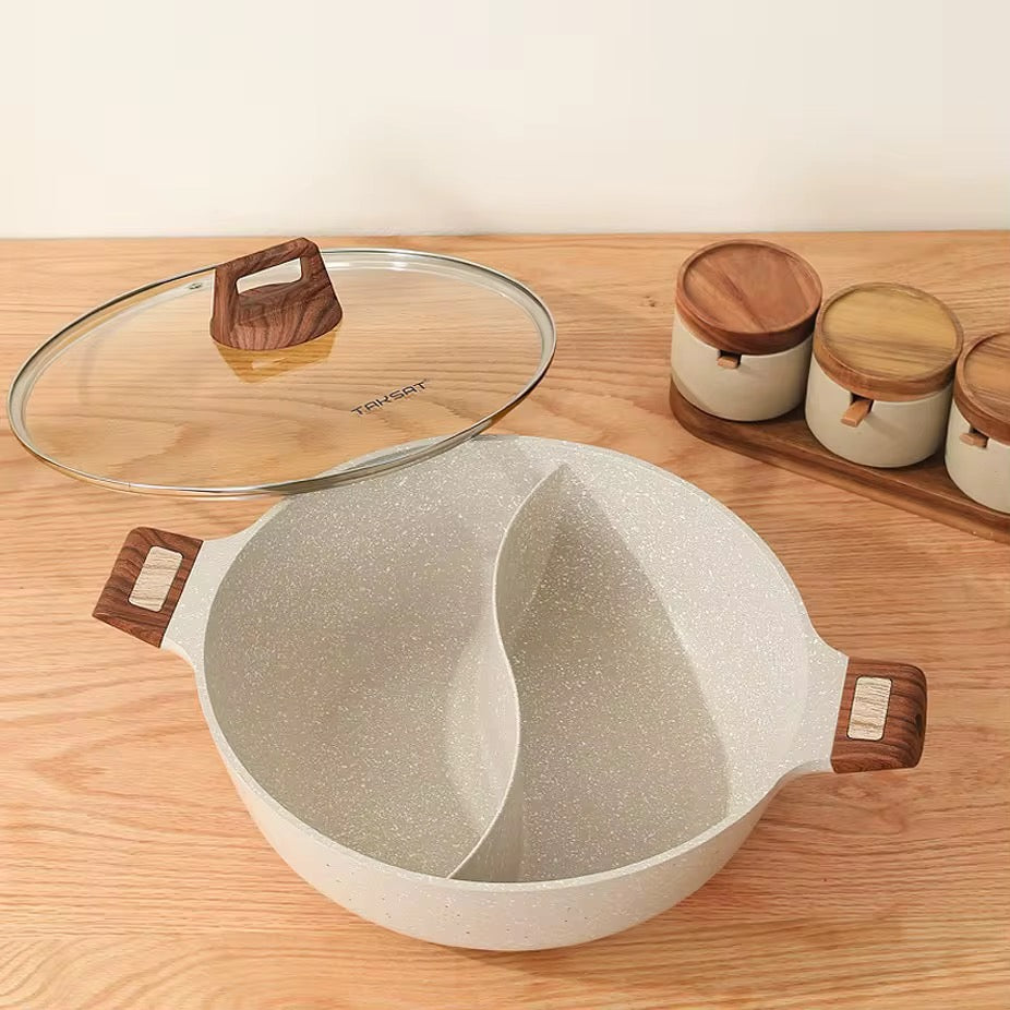 Double Flavour aluminium Pot 4.5L - Medaid International