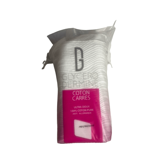 GLYCERO DERMINE SQUARE COTTON PADS - Medaid