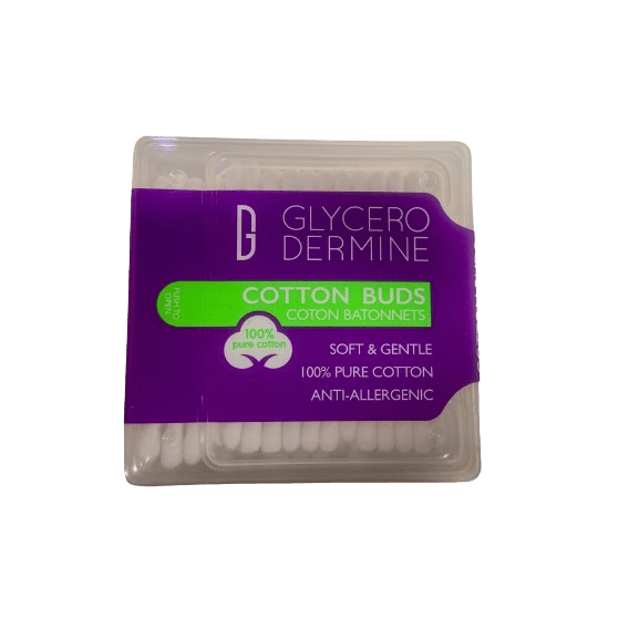 GLYCERO DERMINE COTTON BUDS 100 COUNT - Medaid