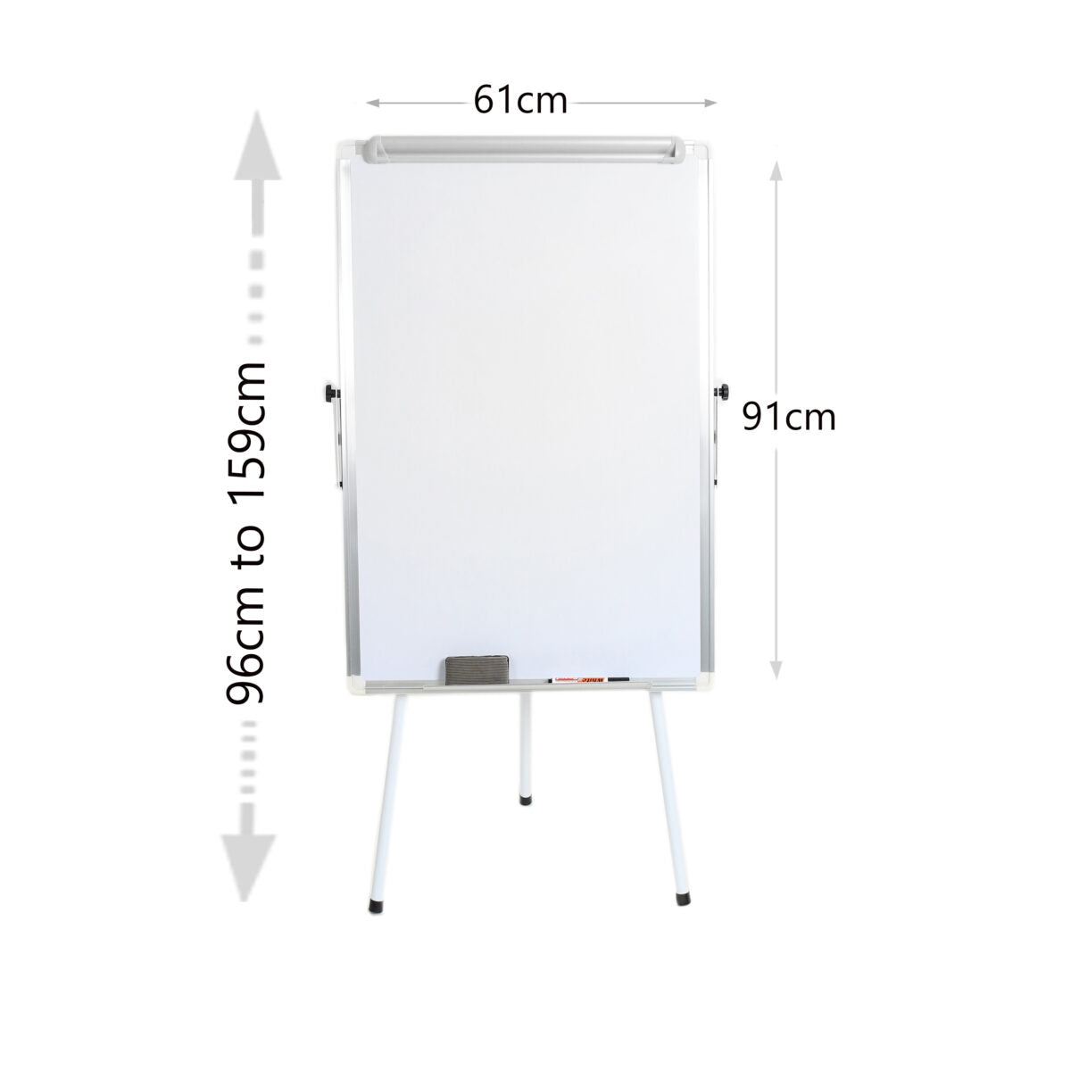 Tripod Adjustable Magnetic Whiteboard - Medaid