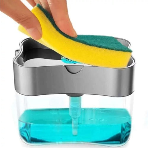 2 in 1 Soap Dispenser and Sponge Holder - Medaid International