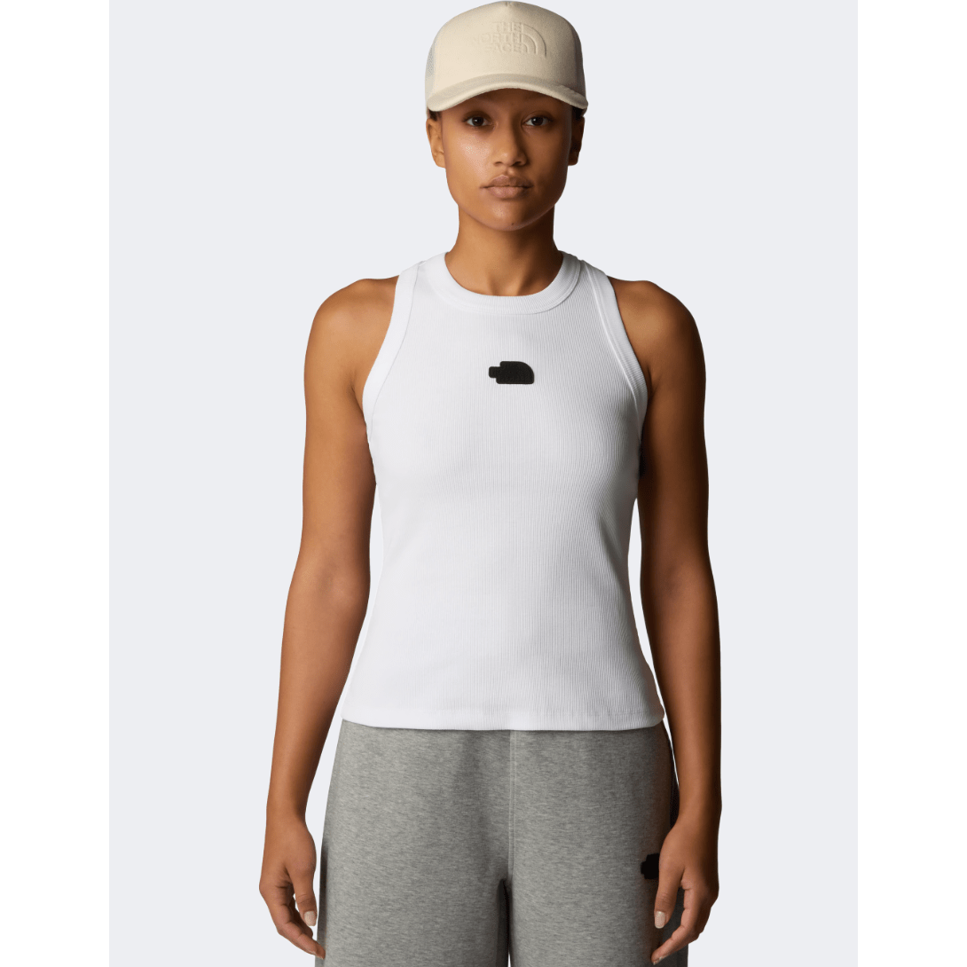 The North Face Slim Rib Women Lifestyle Tank White - Medaid International