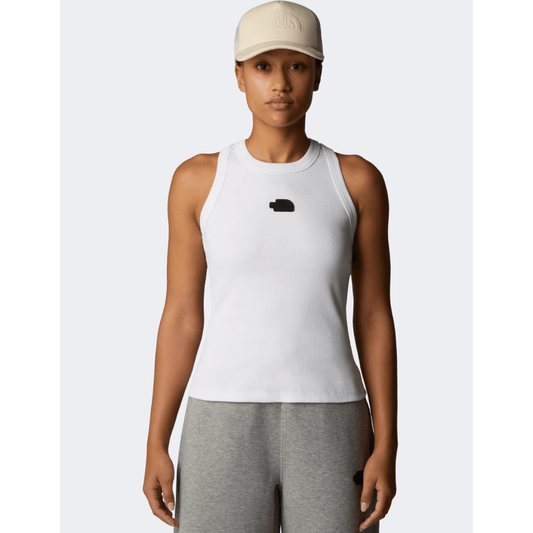 The North Face Slim Rib Women Lifestyle Tank White - Medaid International