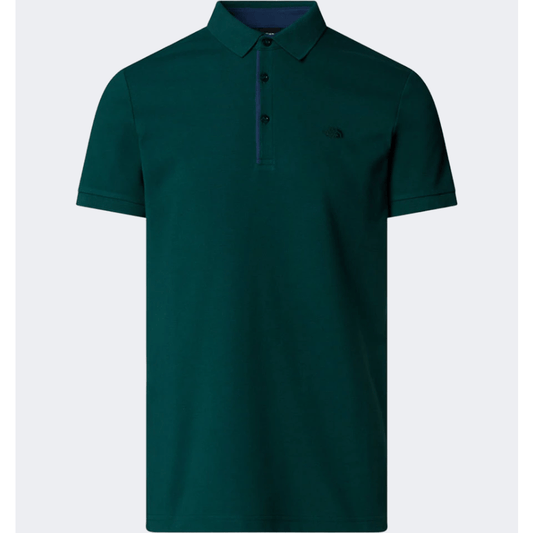 The North Face Premium Men Lifestyle Polo Short Sleeve Deep Nori - Medaid International