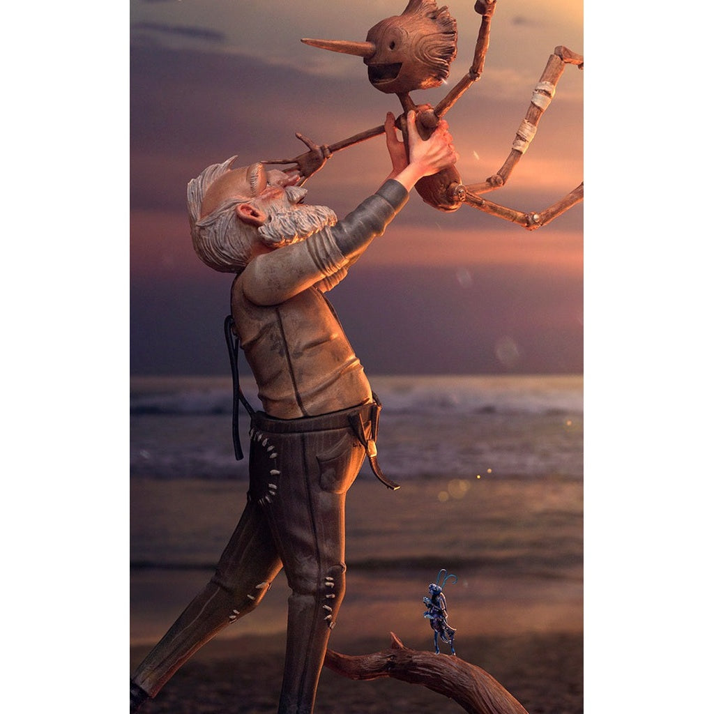 Geppetto & Pinocchio - Pinocchio - Art Scale 1/10 by Iron Studios - Medaid International